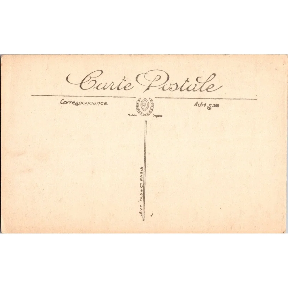Vintage Le Puy La Place du Breuil Scenic French Postcard‎ by Levy Paris